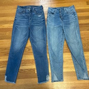 American Eagle Curvy Hi-Rise Skinny Jean Bundle